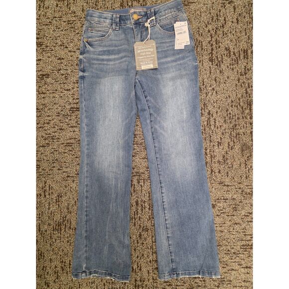 Democracy Denim - Democracy Ab Technology Jeans Womens Size 2 Low Rise Medium Wash Denim Pants